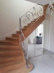 Escalier sur mesure à Montrichard