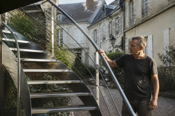 Escalier métallique sur mesure à Blois