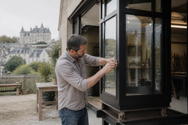 Fenêtre acier sur mesure à Amboise
