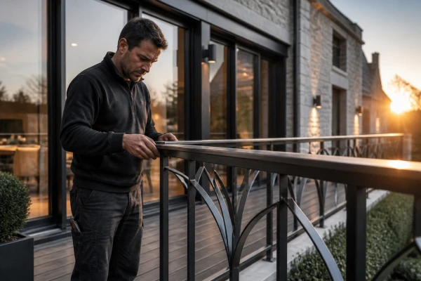Garde-corps métallique sur mesure à Blois