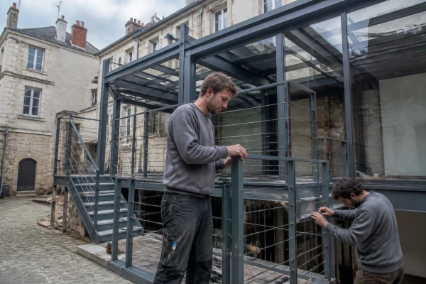 Structure métallique professionnelle à Blois